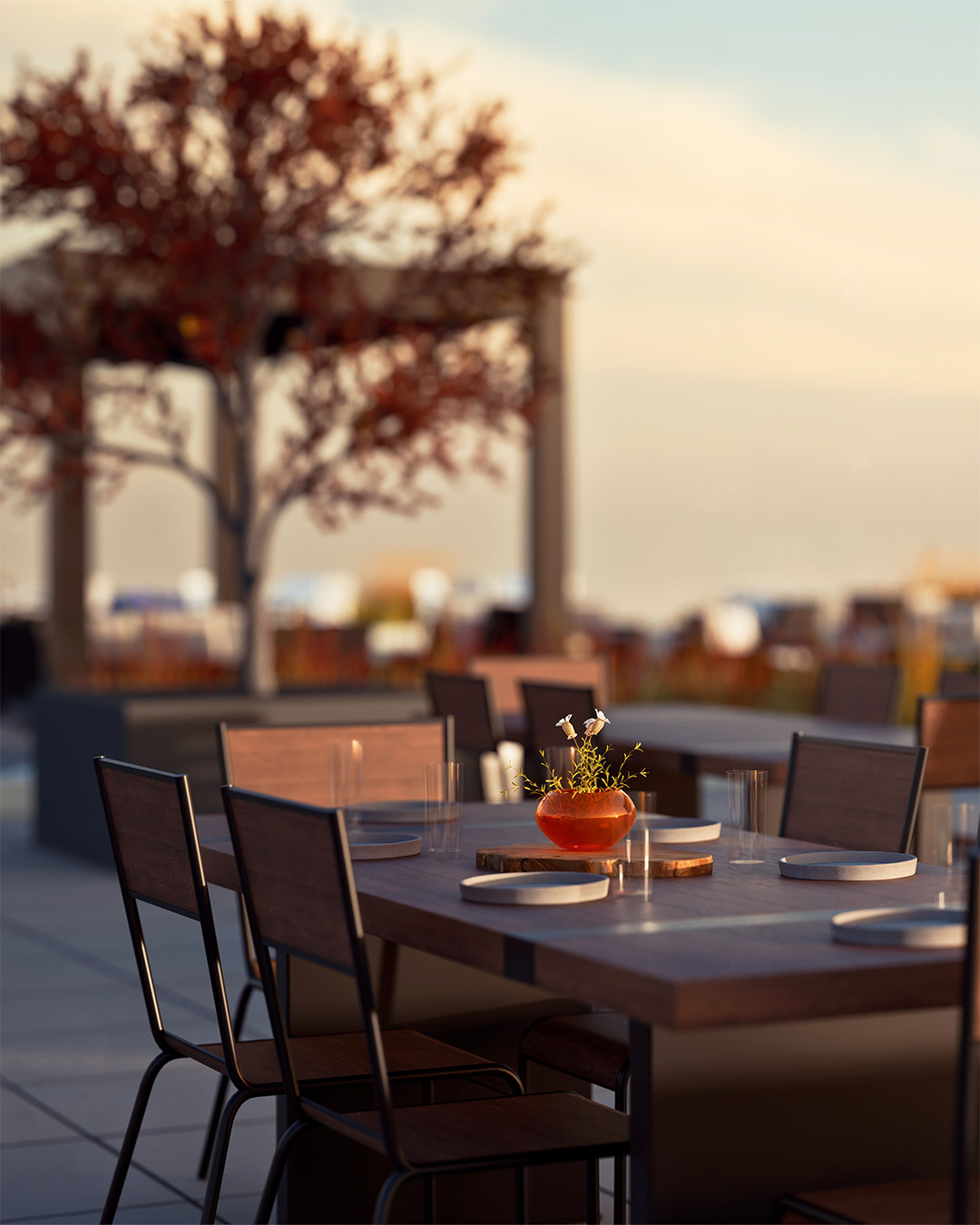 Hackensack, NJ Roof Courtyard 4